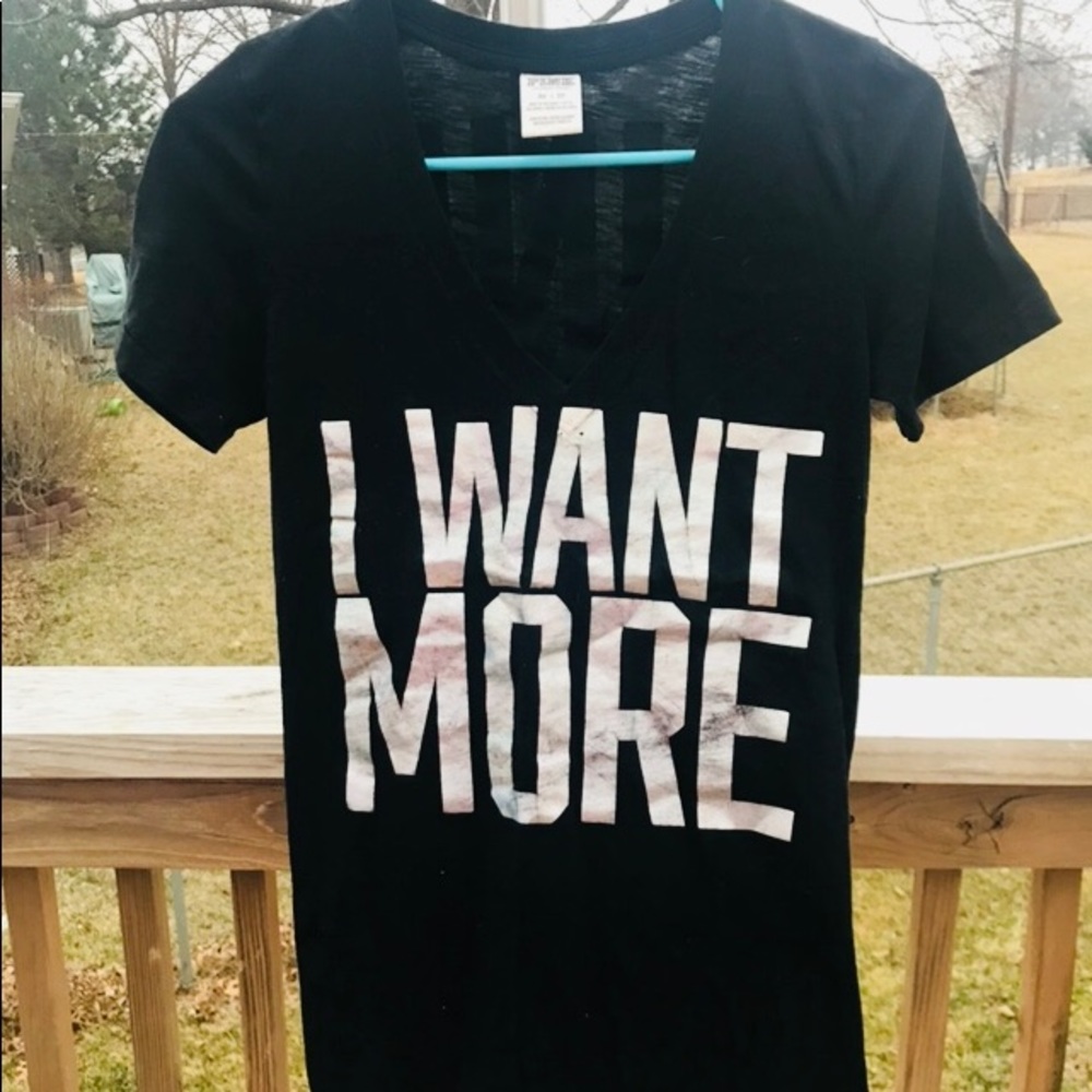 Victoria’s Secret Pink Foiled T Shirt XS